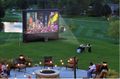 Elite Outdoor Movies Outdoor Screen 23' Inflatable Rear Projection Screen - B-20R