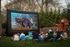 Elite Outdoor Movies Pro Inflatable Screen - 13' Front or Rear Projection