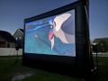 Elite Outdoor Movies Pro Inflatable Screen - 17' Front or Rear Projection