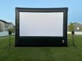 Elite Outdoor Movies Pro Inflatable Screen - 17' Front or Rear Projection