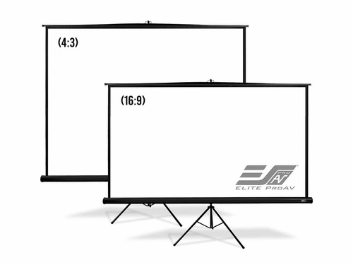 Elite Pro AV Tripod PRO, 100" 16:9, MaxWhite�2 Fabric - AVT100UH