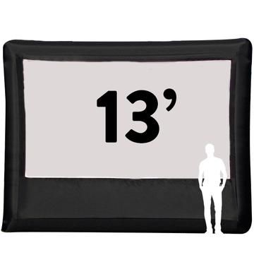 Elite Outdoor Movies Pro Inflatable Screen - 13' Front or Rear Projection