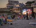 Elite Outdoor Movies Pro Inflatable Screen - 17' Front or Rear Projection