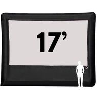 Elite Outdoor Movies Pro Inflatable Screen - 17' Front or Rear Projection