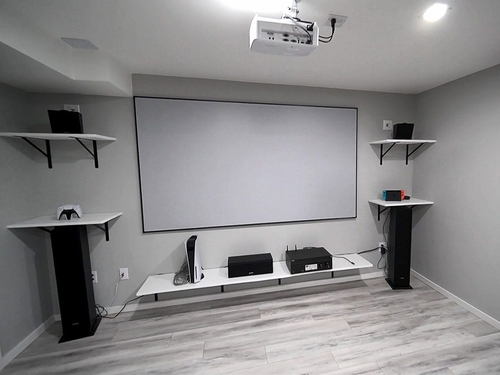 Elite Screens Aeon, 128, 16:9, CineGrey fabric - AR128H2