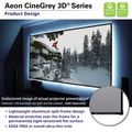 Elite Screens Aeon CineGrey 3D, 125", 2.35:1, CineGrey 3D fabric - AR125C3D-WIDE