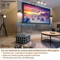 Elite Screens Designer Cut, 135", 16:9, CineWhite UHD-B fabric - RM-135H-CWHITEUHDB