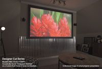 Elite Screens Designer Cut CineGrey 4D® AT, 164", 16:9, CineGrey 4D AT fabric - RM-139H151V-C4DAT