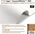 Elite Screens Designer Cut ImpactWhite 360, 134", AV, ImpactWhite 360 fabric - RM-10X20-IPW360-F