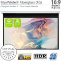 Elite Screens Evanesce B, 100", 16:9, MaxWhite Fiberglass (FG) fabric - EB100HW3-E12