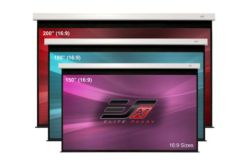 Elite Screens Evanesce Plus, 180", 16:9, MaxWhite FG fabric - IHOME180HW3-E12