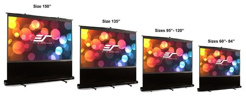 Elite Screens ezCinema, 150", 16:9, MaxWhite fabric - F150NWH