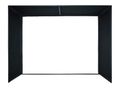 Elite Screens Golf Bay Pro Multi-Sport/Golf Simulator Impact Screen, Commercial Grade Frame System with Enclosure Panels, Viewable 113.4"x112.6"