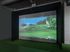 Elite Screens Golf Bay Pro Multi-Sport/Golf Simulator Impact Screen, Commercial Grade Frame System with Enclosure Panels, Viewable 113.4"x152"