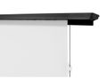 Elite Screens Kestrel Tab-Tension 3 Electric Floor-Rising Matte White Screen, 150" diag., 16:9, Viewing Size: 73.6"x130.7", IR/RF Remotes,12v trigger, Black Casing