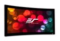 Elite Screens Lunette Curved Fixed Frame Matte White Screen, 85" diag., 2.35:1, Viewing Size: 33" x 77.6"