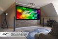 Elite Screens LunetteAcousticPro1080P3, 96", 2.35:1, AcousticPro 1080P3 fabric - CURVE235-96A1080P3