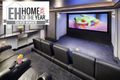 Elite Screens LunetteAcousticPro1080P3, 96", 2.35:1, AcousticPro 1080P3 fabric - CURVE235-96A1080P3