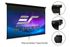 Elite Screens Manual B, 100", 16:9, MaxWhite2 fabric - M100H