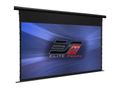 Elite Screens Outdoor Electric Tension Pro Matte White Screen, 140" diag., 16:9, Viewing Size: 68.7" x 122", RF Remote, 12v trigger, IP33 Rated, Black Casing