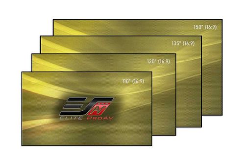 Elite Screens Pro Frame Thin AT8K 158" D. 2.5:1, CineWhiteA8K Fabric - PFT158CA