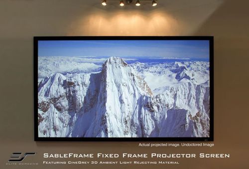 Elite Screens Sable Frame CineGrey 3D, 110", 16:9, CineGrey 3D fabric - ER110DHD3
