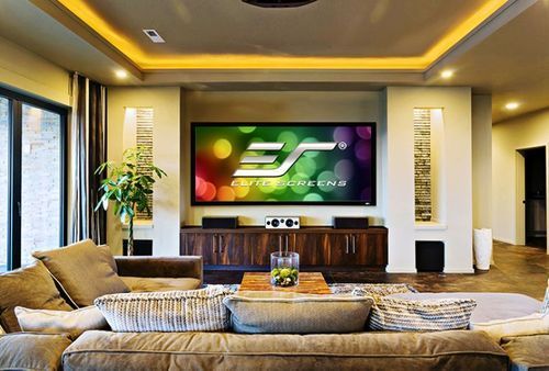 Elite Screens Sable Frame 2, 128", 16:9, CineWhite UHD-B fabric - ER128WH2