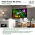 Elite Screens Sable Frame B2, 128, 16:9, CineWhite® UHD-B fabric - SB128WH2