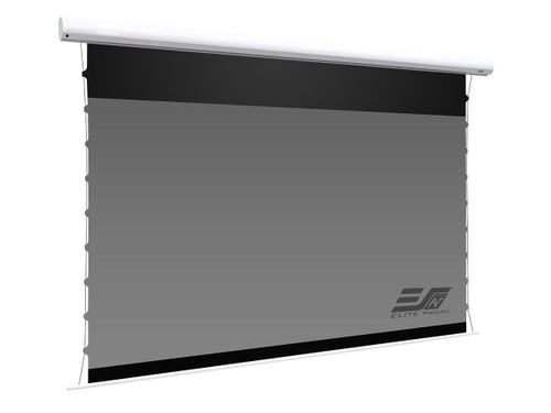 Elite Screens Saker Tab-Tension 150", 16:9, DarkUST 3 Fabric - SKT150XH2-DSUST3