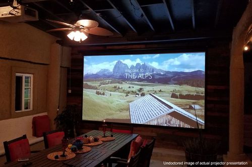 Elite Screens Spectrum AcousticPro UHD, 125", 16:9, AcousticPro UHD fabric - ELECTRIC125H-AUHD