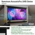 Elite Screens Spectrum AcousticPro UHD, 125", 16:9, AcousticPro UHD fabric - ELECTRIC125H-AUHD