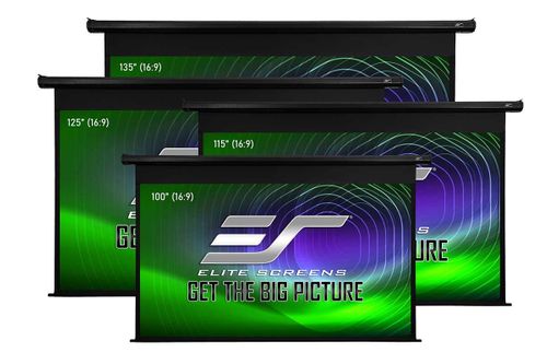 Elite Screens Spectrum AcousticPro UHD Acoustically Transparent Electric Screen, 125" diag., 16:9, - ELECTRIC125H2-AUHD