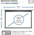 Elite Screens Spectrum 90", 16:10 MaxWhite®2 fabric - ELECTRIC90X2