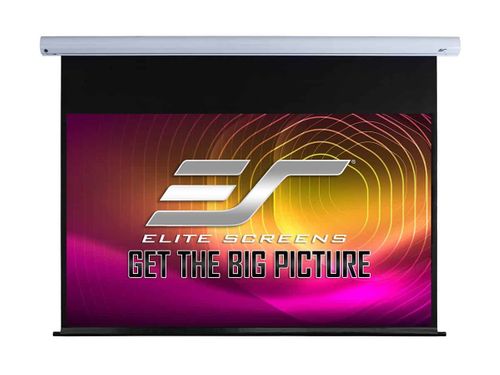 Elite Screens Starling 3, 100" Diag. 16:10, Electric Drop-Down Projector Screen with 24" Drop, MaxWhite FG - ST100NWX3-E24