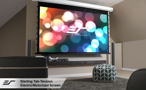 Elite Screens Starling Tab-Tension 2 CineGrey 4D, 140", 16:9, CineGrey 4D fabric - STT140UHD4-E10