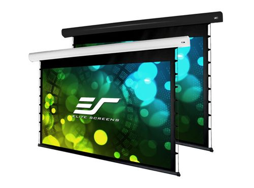 Elite Screens Starling Tab-Tension 2 CineGrey 4D AT Ambient Light Rejecting Sound Transparent Electric Screen,106"diag.,16:9,61.3"x109.0",IR/RF Remotes,Wht Case
