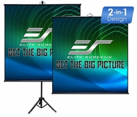 Elite Screens Tripod Lite Wall, 65", 1:1, MaxWhite fabric - T65SW