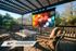 Elite Screens Yard Master Electric Tension CineWhite, 125", 16:9, CineWhite fabric - OMS125WHT-ELECTRIC