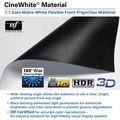Elite Screens Yard Master Manual Tension, 125", 16:9, CineWhite fabric - OMS125WHMT
