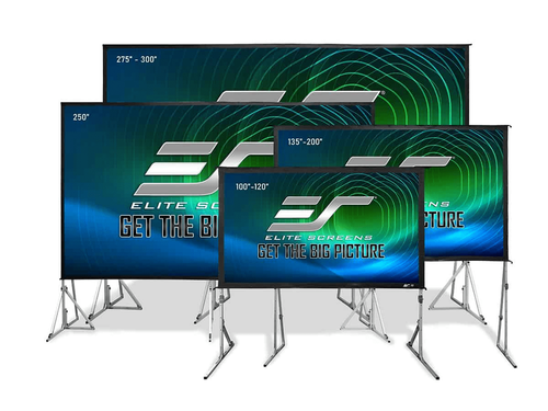 Elite Screens Yard Master Plus, 300", 16:9, CineWhite® UHD-B fabric - OMS300H2PLUS