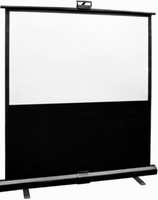 Encore Portable Cyber Projection Screen 48" x 64" - Open Box
