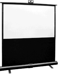 Encore Portable Cyber Projection Screen - 48x64 - Open Box