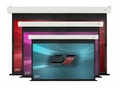 Elite ProAV Saker Plus, 265" Diag. 4:3, Large Electric Motorized Drop Down Projection Screen, SK265XVW2