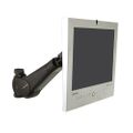 Ergotron 400 Series Wall Mount LCD Arm (black) - 45-007-085