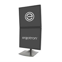 Ergotron DS100 Dual-Monitor Desk Stand, Vertical - 33-091-200