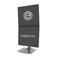Ergotron DS100 Dual-Monitor Desk Stand, Vertical - 33-091-200