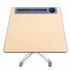 Ergotron Ergotron Mobile Desk, Fusion Maple - 24-811-F13