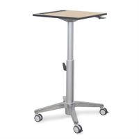 Ergotron Ergotron Mobile Desk, Fusion Maple - 24-811-F13