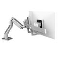 Ergotron HX Desk Dual Monitor Arm, Polished - 45-476-026