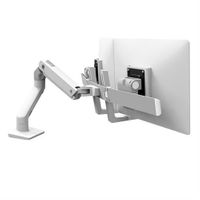 Ergotron HX Desk Dual Monitor Arm, White - 45-476-216